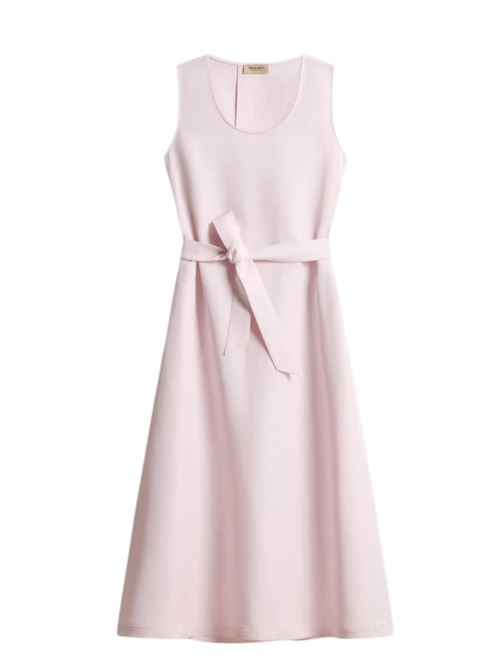 Abito smanicato in misto lino con cintura WOOLRICH | CFWWDR2020FRUT3043.4316